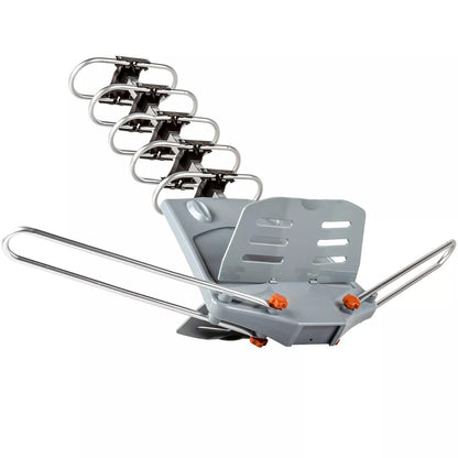Motorized Outdoor TV Antenna with 360 Motor and Wireless Remote, UHF/VHF